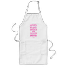 Tablier de poème de cuisine de Jon Coe