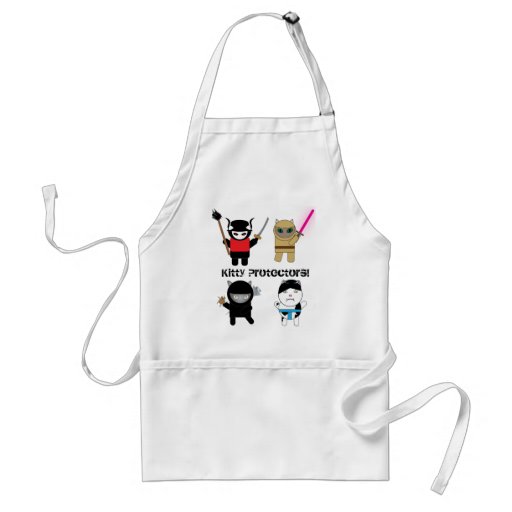 Tablier de protecteurs de Kitty