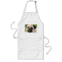 Tablier de race de chien de carlin long