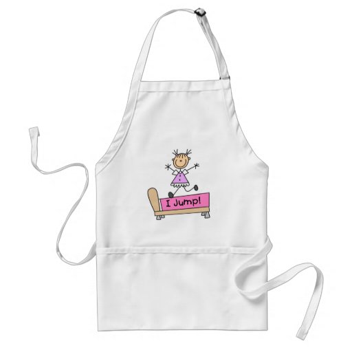 Tablier de saut de la fille I