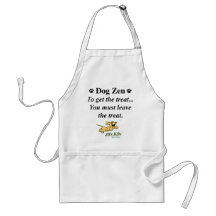 Tablier de zen de chien