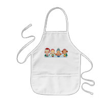 Tablier d'hiver pour des enfants