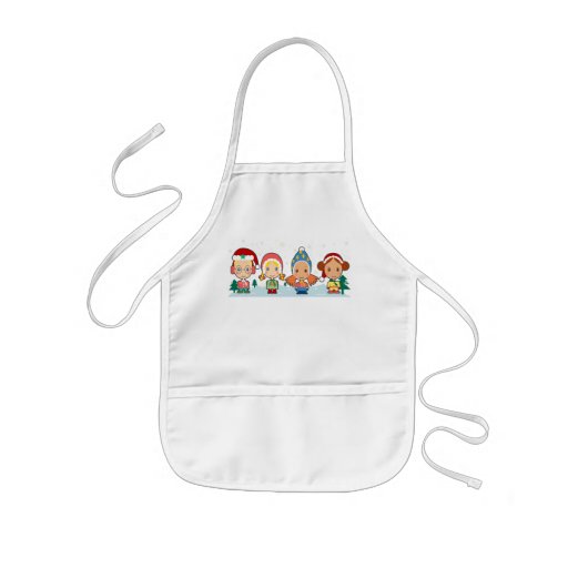 Tablier d'hiver pour des enfants