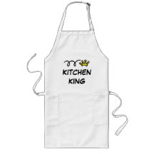 Tablier frais pour le roi de cuisine des hommes |
