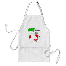 Tablier italien - tricolore