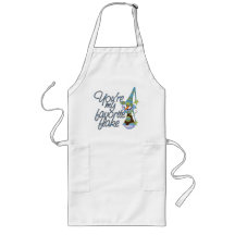 Tablier lunatique mignon de bonhomme de neige