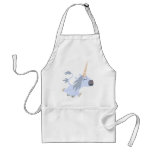 Tablier mignon de cuisine de licorne de bande dess tabliers