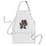 Tablier mignon de diable tasmanien de bande dessin tabliers