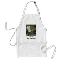 Tablier original de thanksgiving
