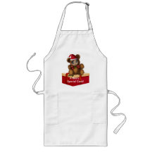 Tablier spécial d'aide de Beary de Noël