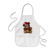 Tablier spécial d'aide de Beary de Noël