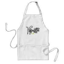 Tablier végétalien de cuisinier tabliers