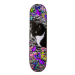 Taches de rousseur dans les papillons II - noirs e Skateboards Personnalisés