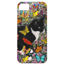 Taches de rousseur dans les papillons - smoking Ki Coque Case-Mate iPhone 5