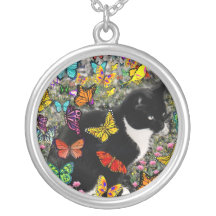 Taches de rousseur dans les papillons - smoking Ki Collier