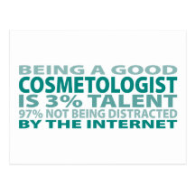 Talent du Cosmetologist 3% Carte Postale
