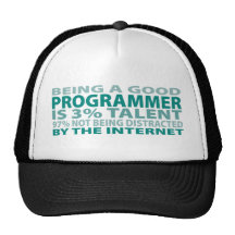 Talent du programmeur 3% casquette