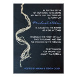 Tallit Tallis noue l'invitation de bat mitzvah de 