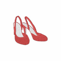 Talons hauts polos brodés