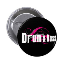 Tambour et foule de basse pin's