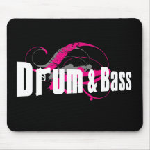 Tambour et foule de basse tapis de souris