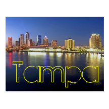 Tampa, la Floride, Etats-Unis Carte Postale
