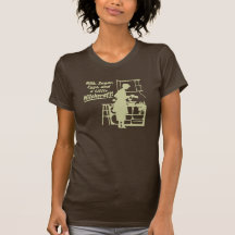 Tan "le T-shirt de PEU DE femmes d'une SORCELLERIE