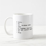 tandis que : faites tasse