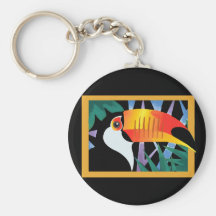 Tango de toucan porte-clés