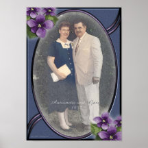 Tante Antoinette et oncle Gary 1957 Posters