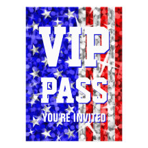 Tape-à-l'oeil Etats-Unis invitation "de PASSAGE de