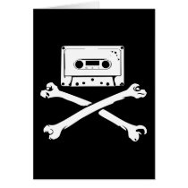 Taping à la maison de piraterie de bande et de pir cartes