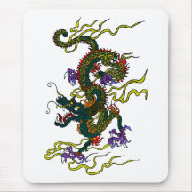 Tapis de souris chinois de dragon