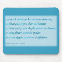 Tapis de souris : Conscience Humaine de La