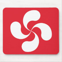 Tapis de Souris Croix Basque "Lauburu"