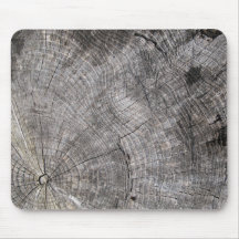 Tapis de souris d'anneau d'arbre de motif de natur