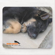 Tapis de souris de berger allemand
