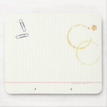 Tapis de souris de bloc-notes