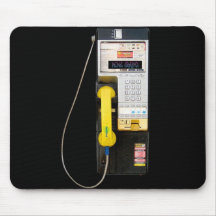 Tapis de souris de cabine téléphonique