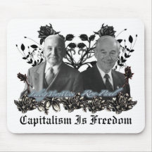 Tapis de souris de capitalisme/liberté (Ron Paul, 