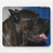 Tapis de souris de chien de Corso de canne