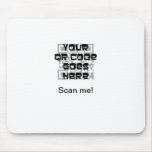 Tapis de souris de code de QR