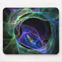 Tapis de souris de fractale d'énergie