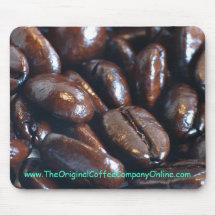 Tapis de souris de grain de café