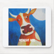 Tapis de souris de minuit de MOO