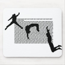 TAPIS DE SOURIS DE PARKOUR