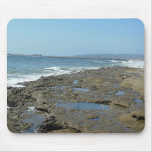 Tapis de souris de scène de plage de San Diego