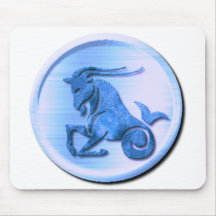 Tapis de souris de traits de Capricorne