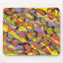 Tapis de souris d'éclaboussure