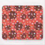 Tapis de souris graphique de motif de pois grunge